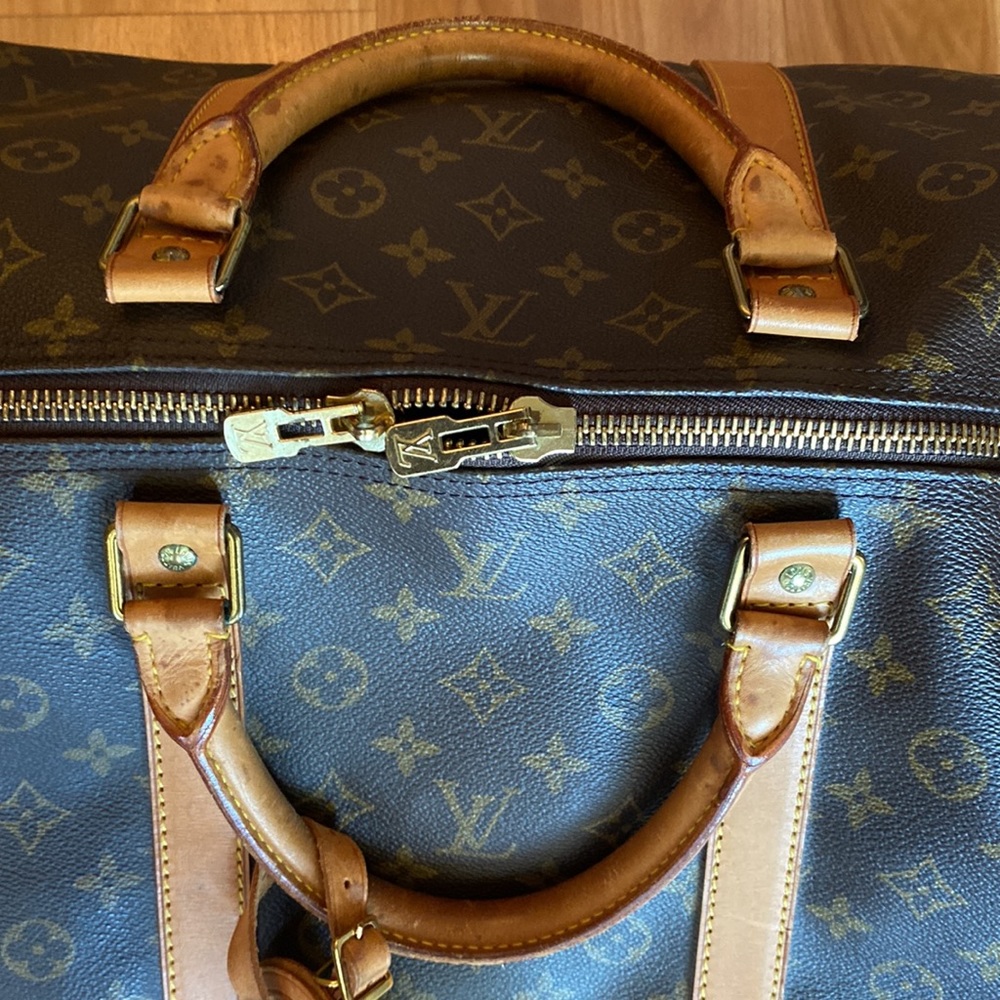 Louis Vuitton Authentic Monogram Keepall Weekender Bag
